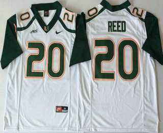 Men's Miami Hurricanes #20 Ed Reed White Stitched NCAA Nike College Football Jersey,We sell and wholesale Men's Miami Hurricanes #20 Ed Reed White Stitched NCAA Nike College Football Jersey on line form chian!